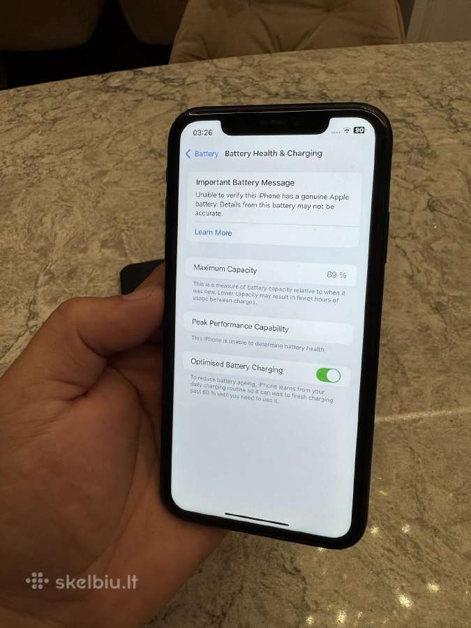 iPhone Xr, 256gb 89% - nuotraukos Nr. 2