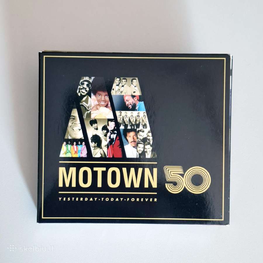 Various – Motown 50 (3 x CD rinkinys)