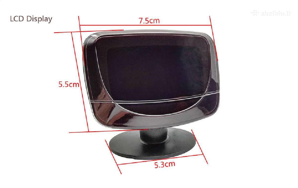 Kokybiška nauja parkavimo sistema su LCD ekranu - nuotraukos Nr. 6