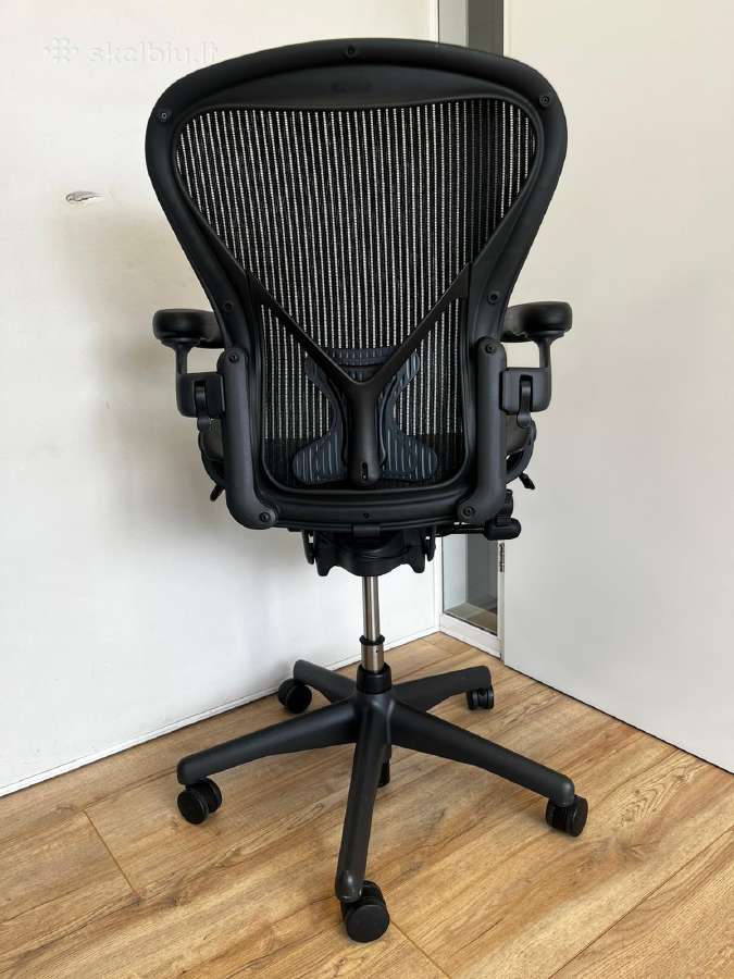 Herman Miller Aeron Graphite Posture Fit Size C - nuotraukos Nr. 4