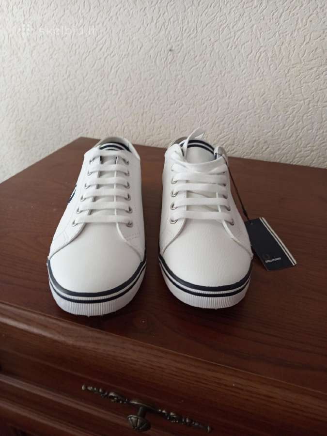 Natūralios odos vyriški Fred Perry bateliai - nuotraukos Nr. 5