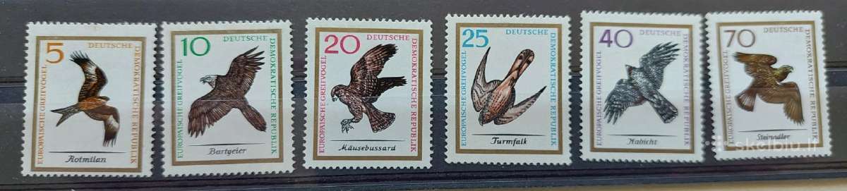 Vokietija(ddr)1965 paukščiai, švarus, Michel Nr11