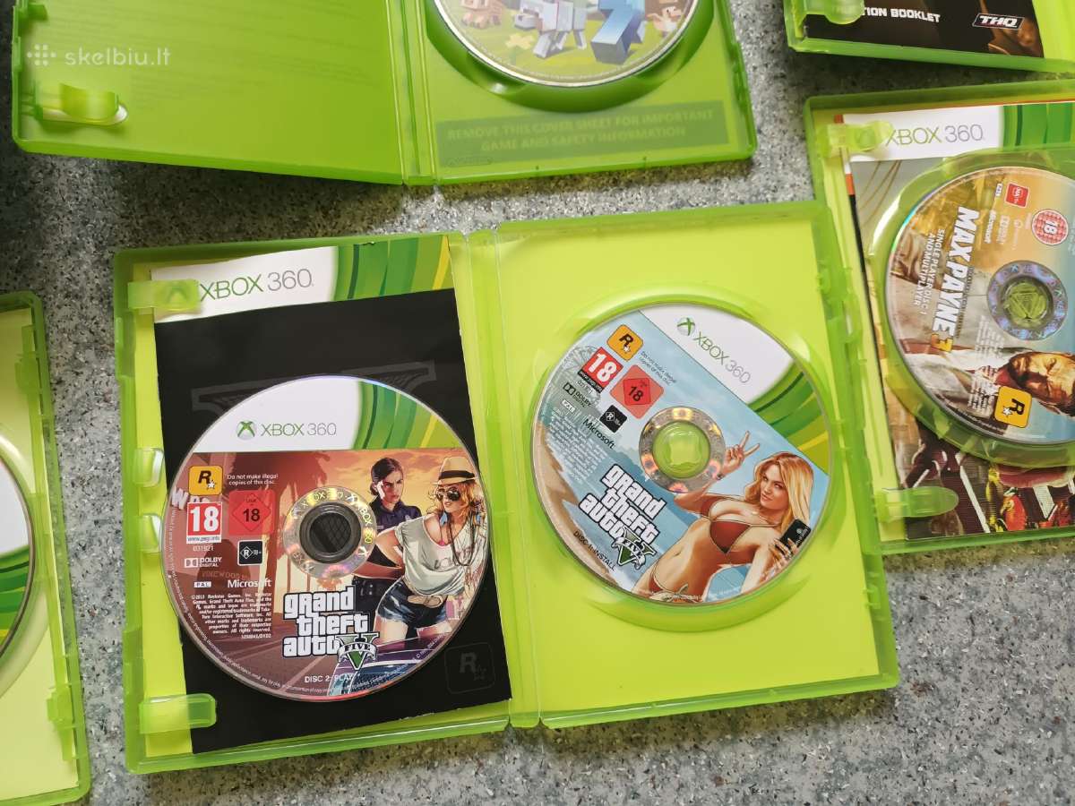 Xbox 360 žaidimai minecraft, gta 5, ufc Panevėžyje - nuotraukos Nr. 4