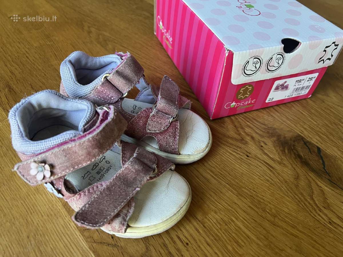 Cupcake basutės. 22 dydis.