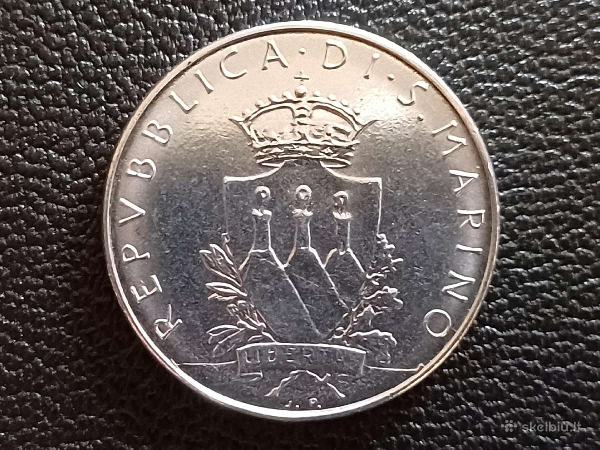 (7) 50 lirų 1979m. San Marinas. - nuotraukos Nr. 2