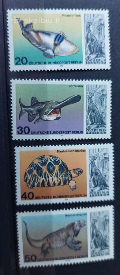 Vokietija(berlin)1977 zoologijos sodas , švarus, M