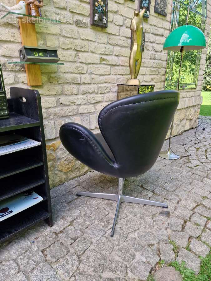 Vintažinė mid century kėdė Swan 3320 - nuotraukos Nr. 4