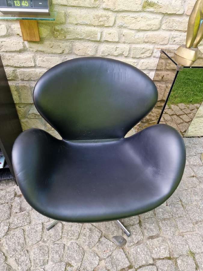 Vintažinė mid century kėdė Swan 3320 - nuotraukos Nr. 10