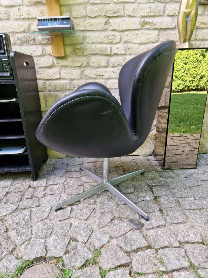 Vintažinė mid century kėdė Swan 3320 - nuotraukos Nr. 11