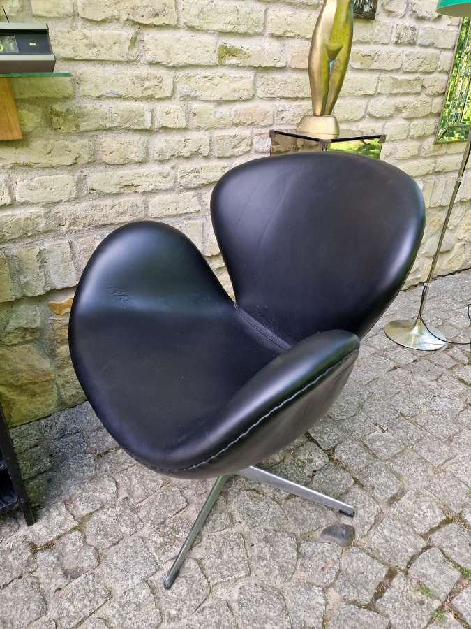 Vintažinė mid century kėdė Swan 3320 - nuotraukos Nr. 12