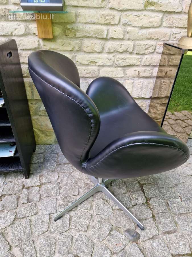 Vintažinė mid century kėdė Swan 3320 - nuotraukos Nr. 13