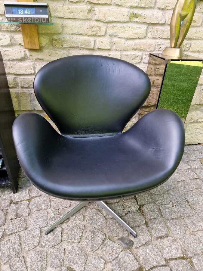 Vintažinė mid century kėdė Swan 3320 - nuotraukos Nr. 14