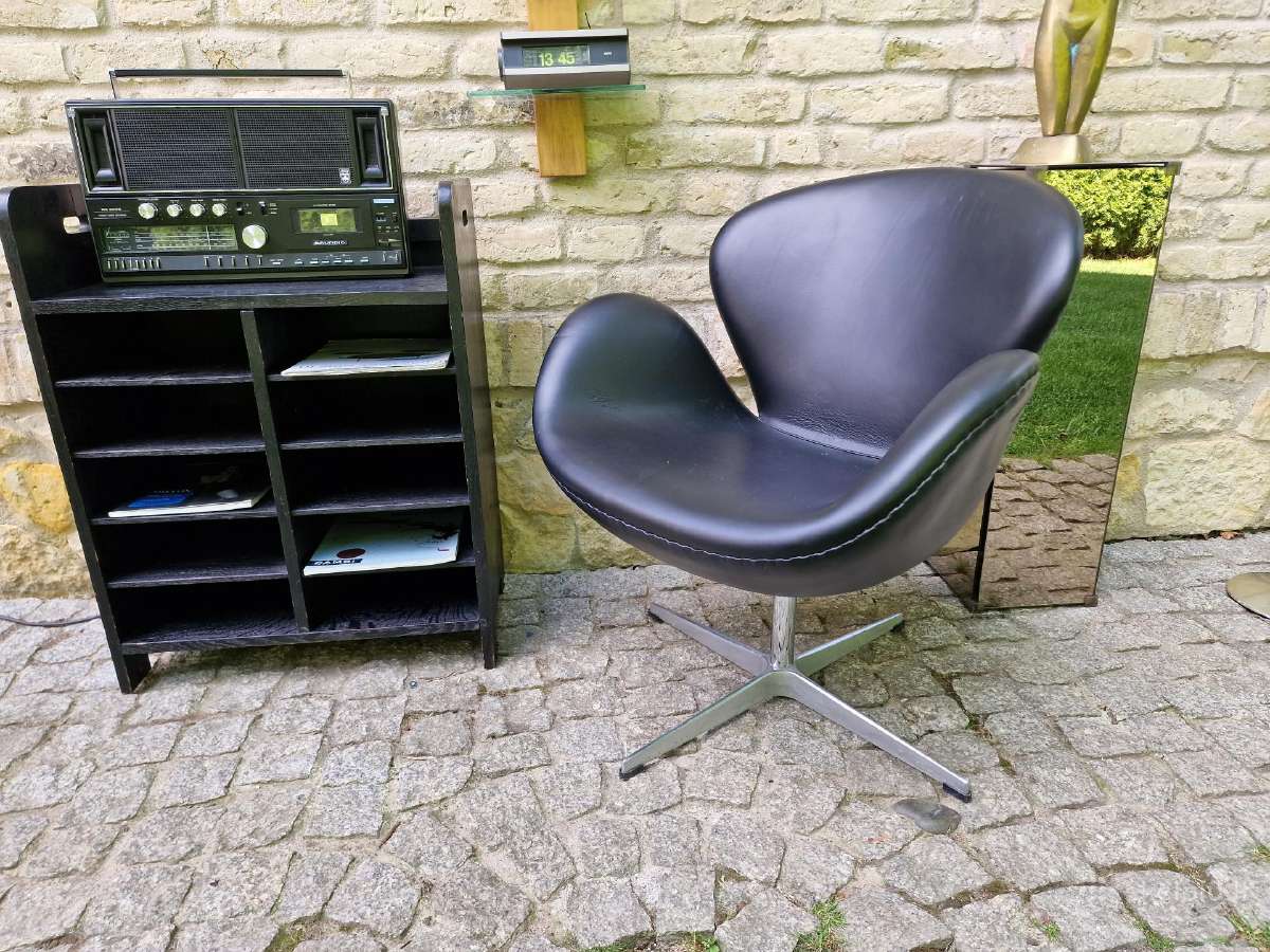 Vintažinė mid century kėdė Swan 3320 - nuotraukos Nr. 20