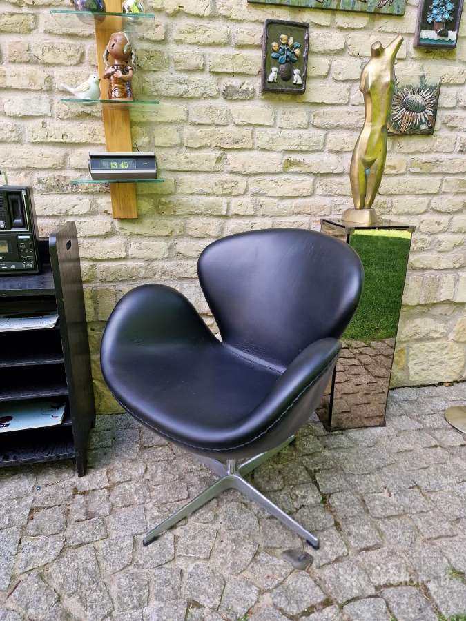 Vintažinė mid century kėdė Swan 3320 - nuotraukos Nr. 21