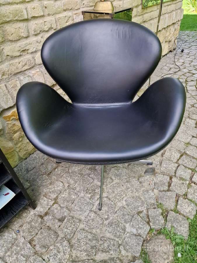 Vintažinė mid century kėdė Swan 3320 - nuotraukos Nr. 22