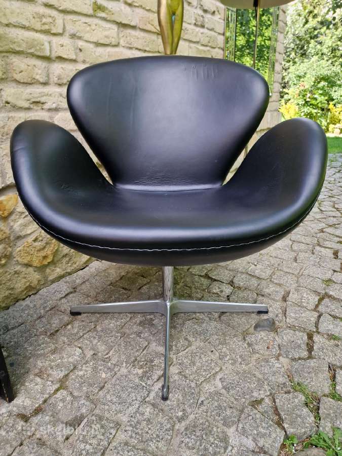 Vintažinė mid century kėdė Swan 3320 - nuotraukos Nr. 23