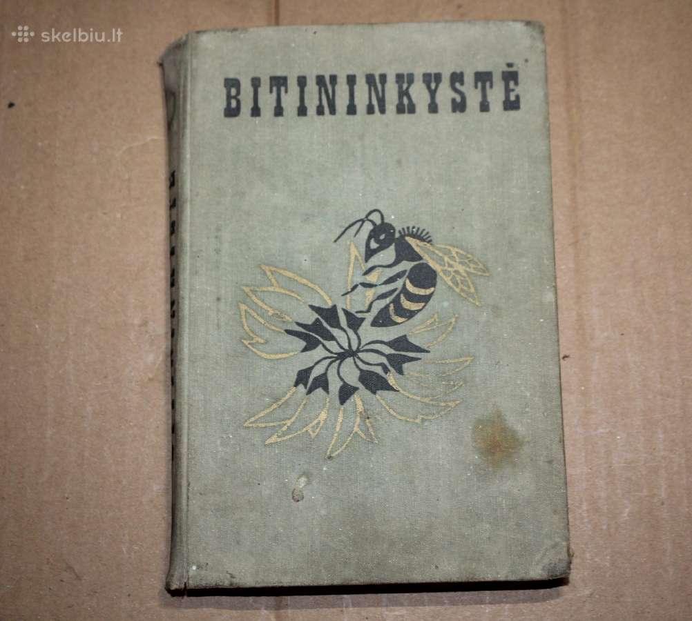 Bitininkystė knyga vadovėlis agronomams 1970m.