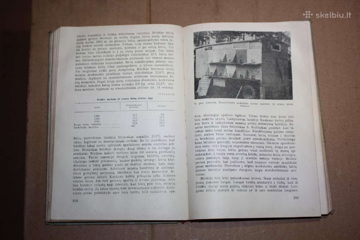 Bitininkystė knyga vadovėlis agronomams 1970m. - nuotraukos Nr. 6