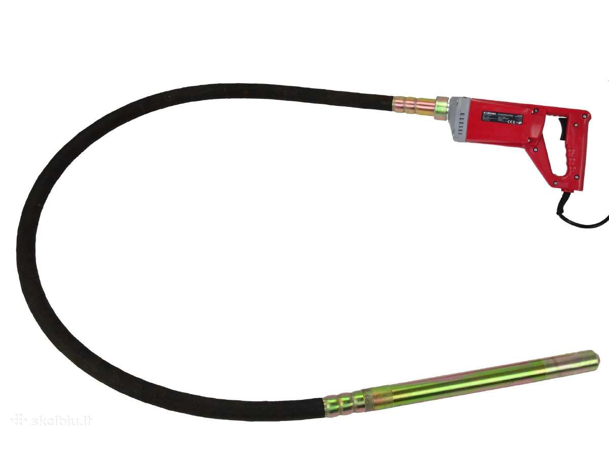 Betono vibratorius Heidmann 1250w, 47€ - nuotraukos Nr. 4