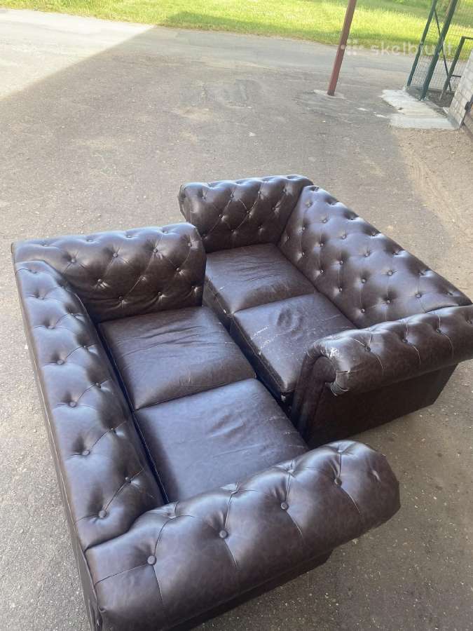 Chesterfield trijų dalių komplektas