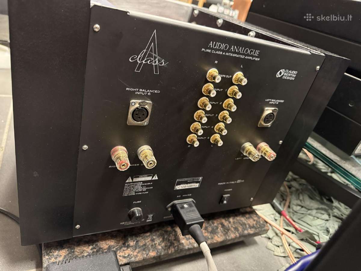 Audio analogue special edition 2x50w A klases - nuotraukos Nr. 3