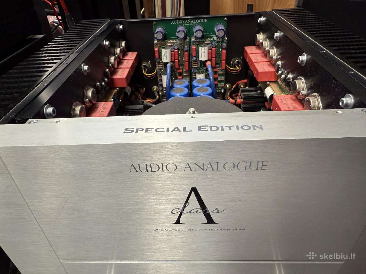 Audio analogue special edition 2x50w A klases - nuotraukos Nr. 2