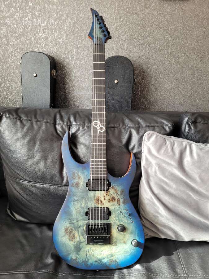 Eletrinė gitara Solar 1.6blb - Blue Burst Matte