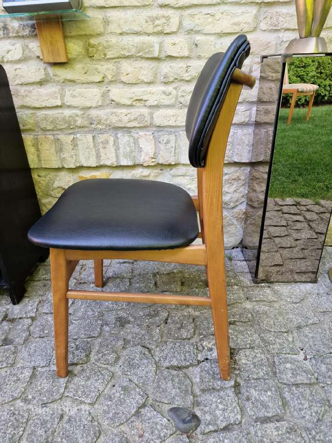 Vintažinė mid century daniška kėdė - nuotraukos Nr. 3