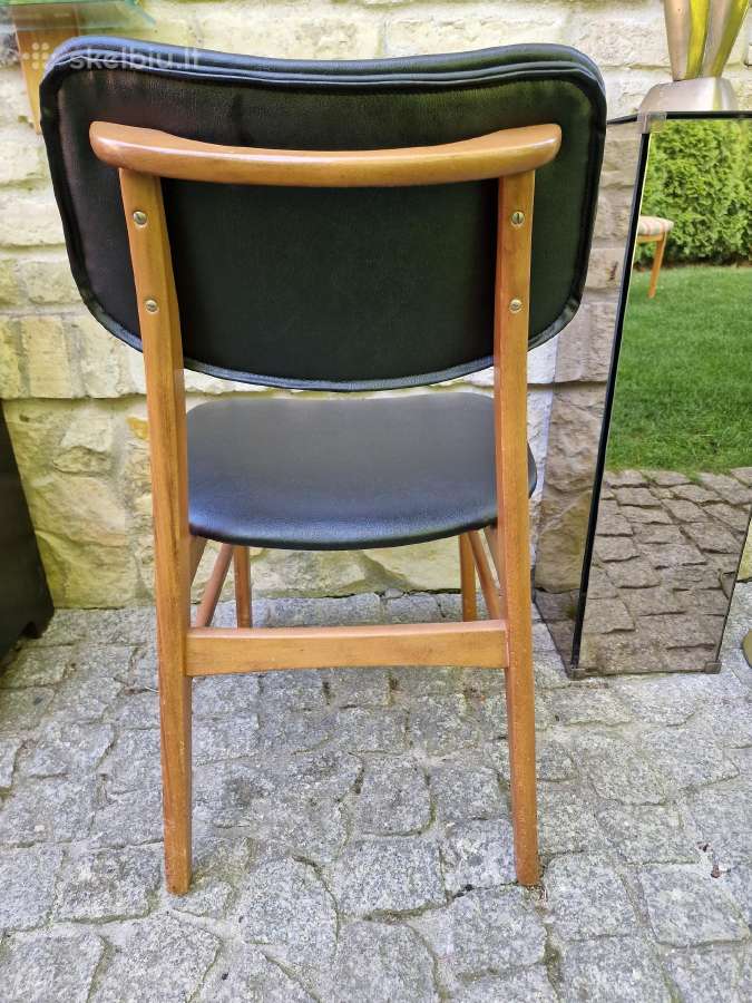 Vintažinė mid century daniška kėdė - nuotraukos Nr. 4