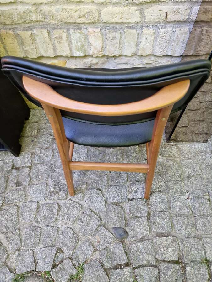 Vintažinė mid century daniška kėdė - nuotraukos Nr. 6