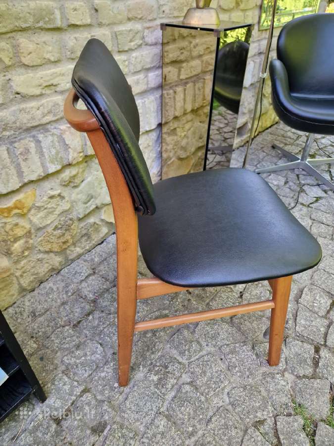Vintažinė mid century daniška kėdė - nuotraukos Nr. 7