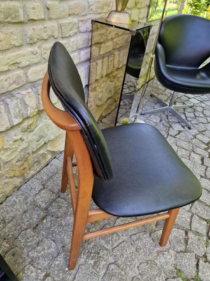 Vintažinė mid century daniška kėdė - nuotraukos Nr. 9