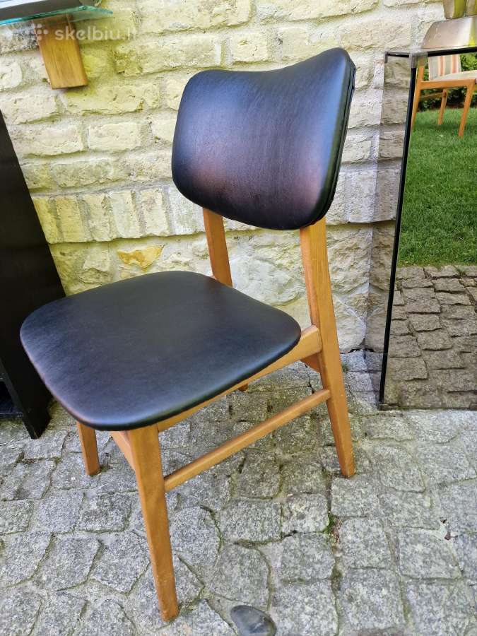Vintažinė mid century daniška kėdė - nuotraukos Nr. 11