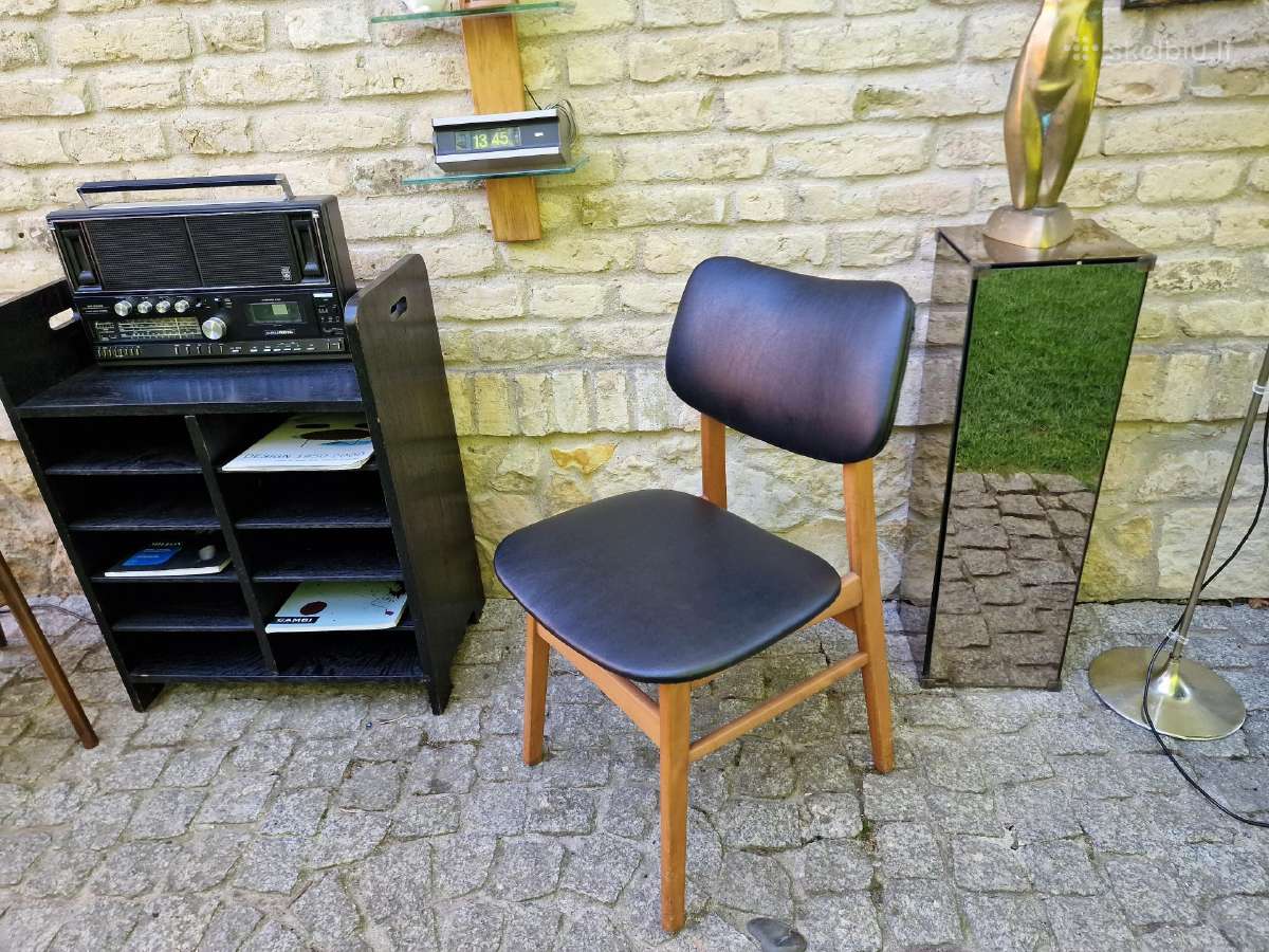 Vintažinė mid century daniška kėdė - nuotraukos Nr. 13