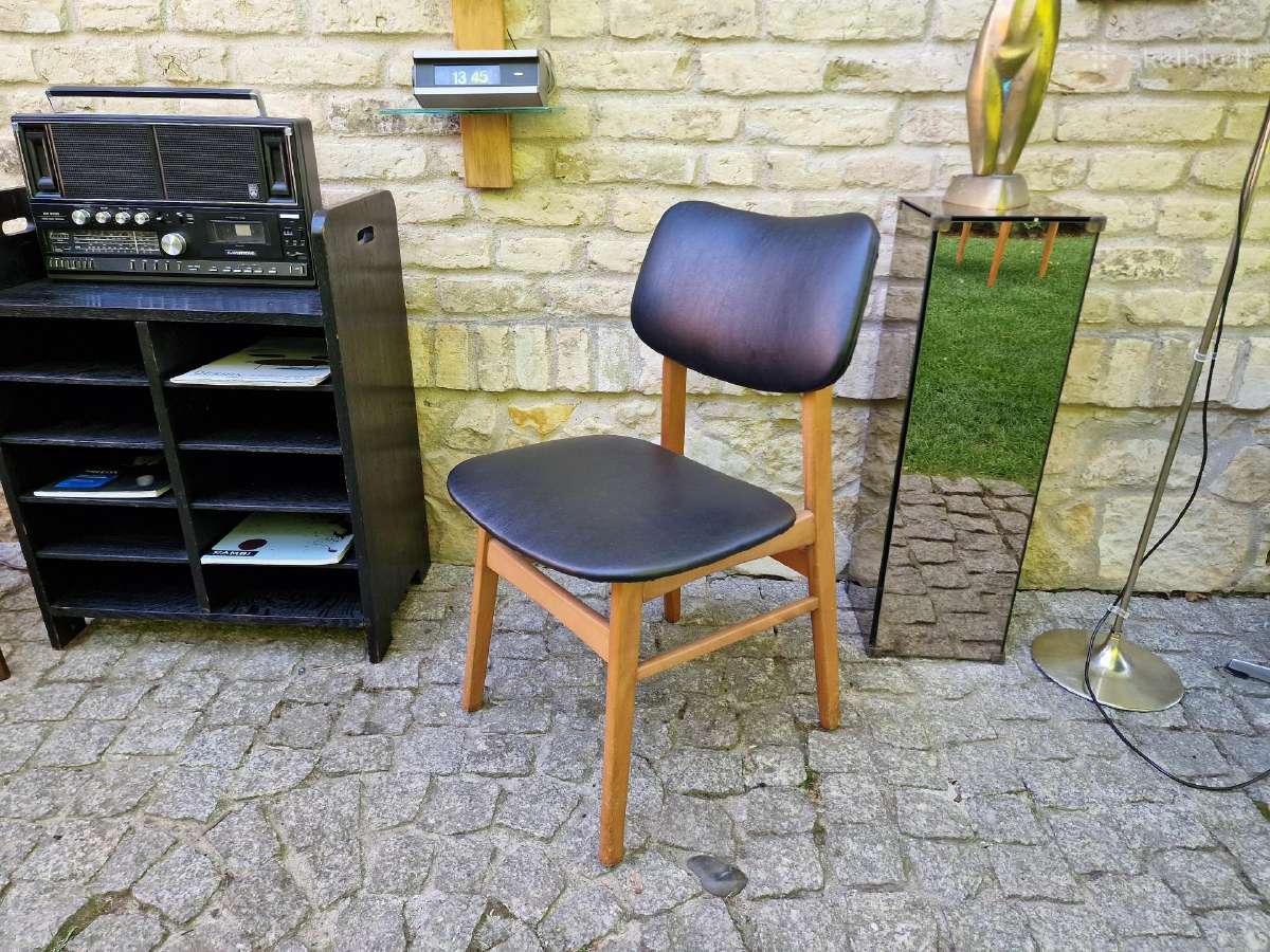 Vintažinė mid century daniška kėdė - nuotraukos Nr. 17