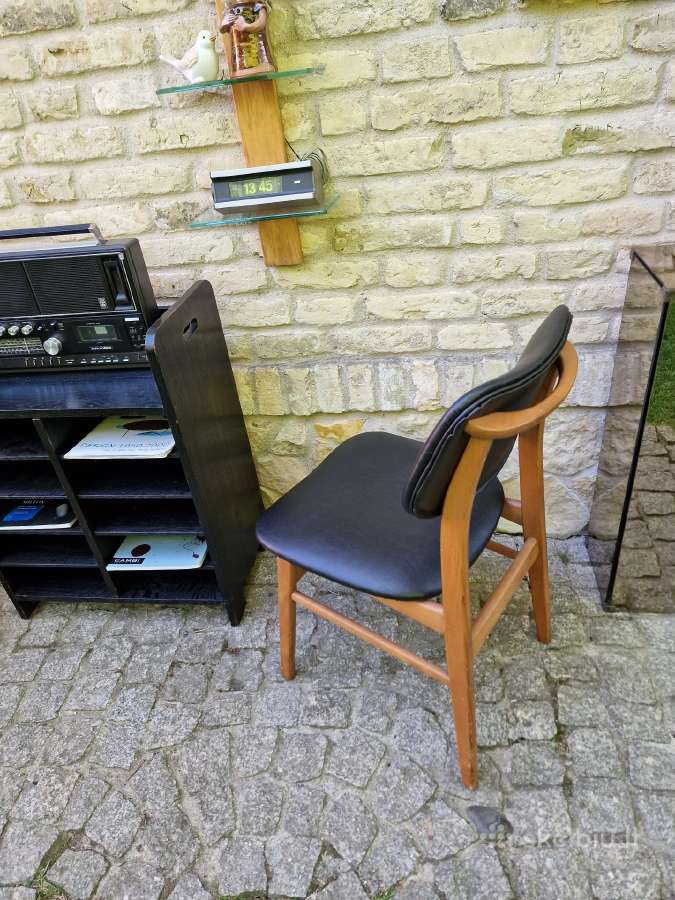 Vintažinė mid century daniška kėdė - nuotraukos Nr. 18