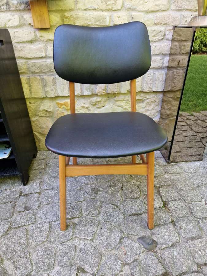 Vintažinė mid century daniška kėdė - nuotraukos Nr. 20