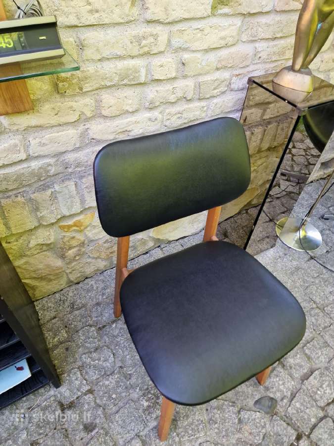 Vintažinė mid century daniška kėdė - nuotraukos Nr. 23