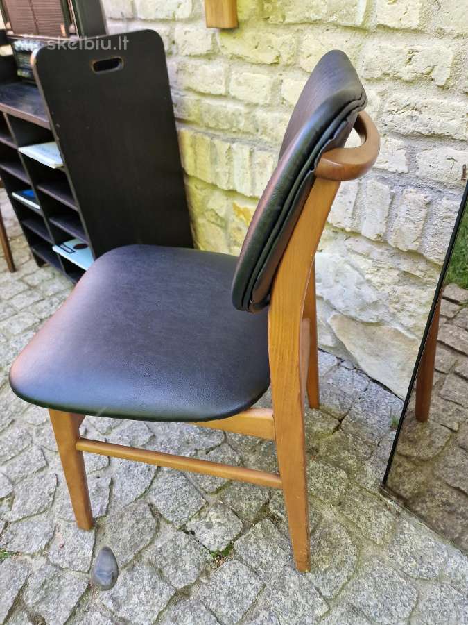 Vintažinė mid century daniška kėdė - nuotraukos Nr. 26