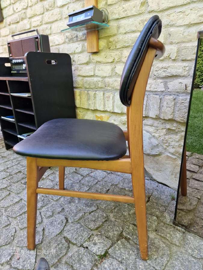 Vintažinė mid century daniška kėdė - nuotraukos Nr. 28