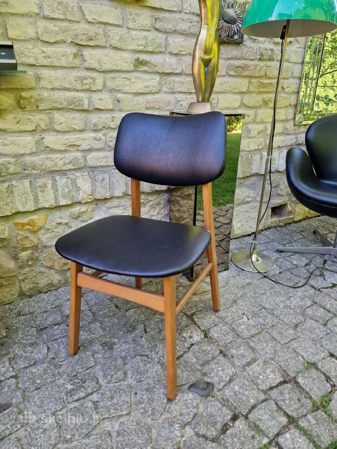 Vintažinė mid century daniška kėdė - nuotraukos Nr. 30
