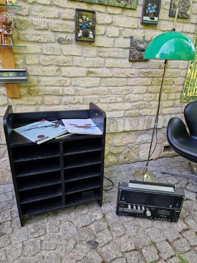 Vintažinė mid century ąžuolinė lentyna - nuotraukos Nr. 29