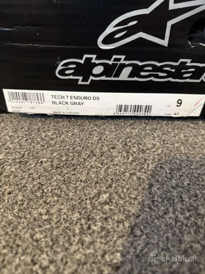 Alpinestars tech 7 Drystar enduro - nuotraukos Nr. 10