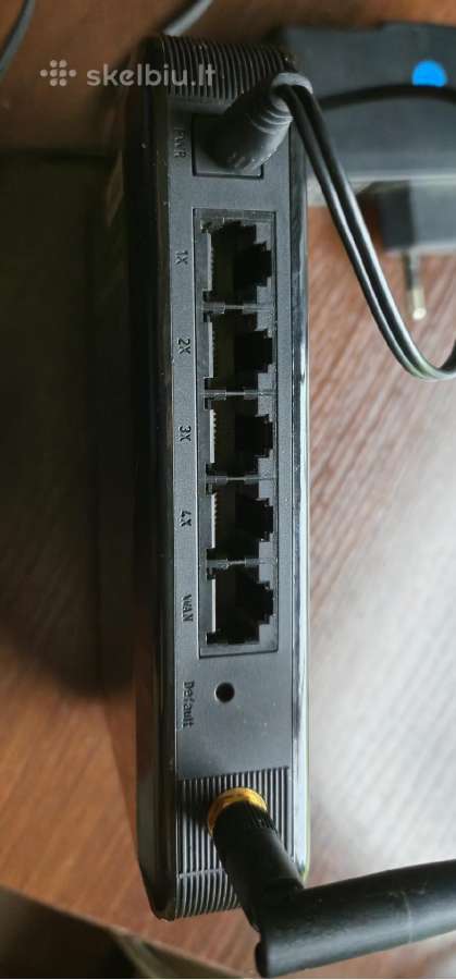 WiFi 11g Ap router 4 Lan port - nuotraukos Nr. 3