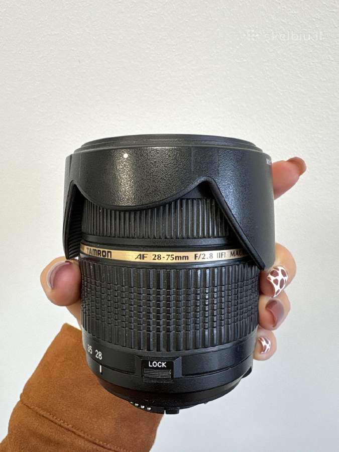 Nikon Objektyvas Tamron Af 28-75mm F2,8 - nuotraukos Nr. 4