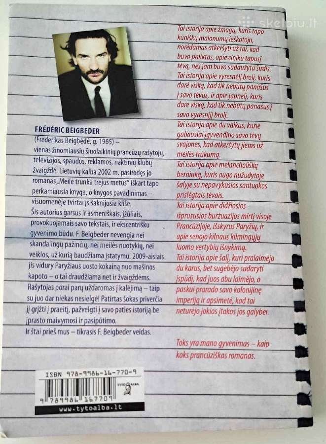 Prancūziškas romanas. Frederic Beigbeder - nuotraukos Nr. 2