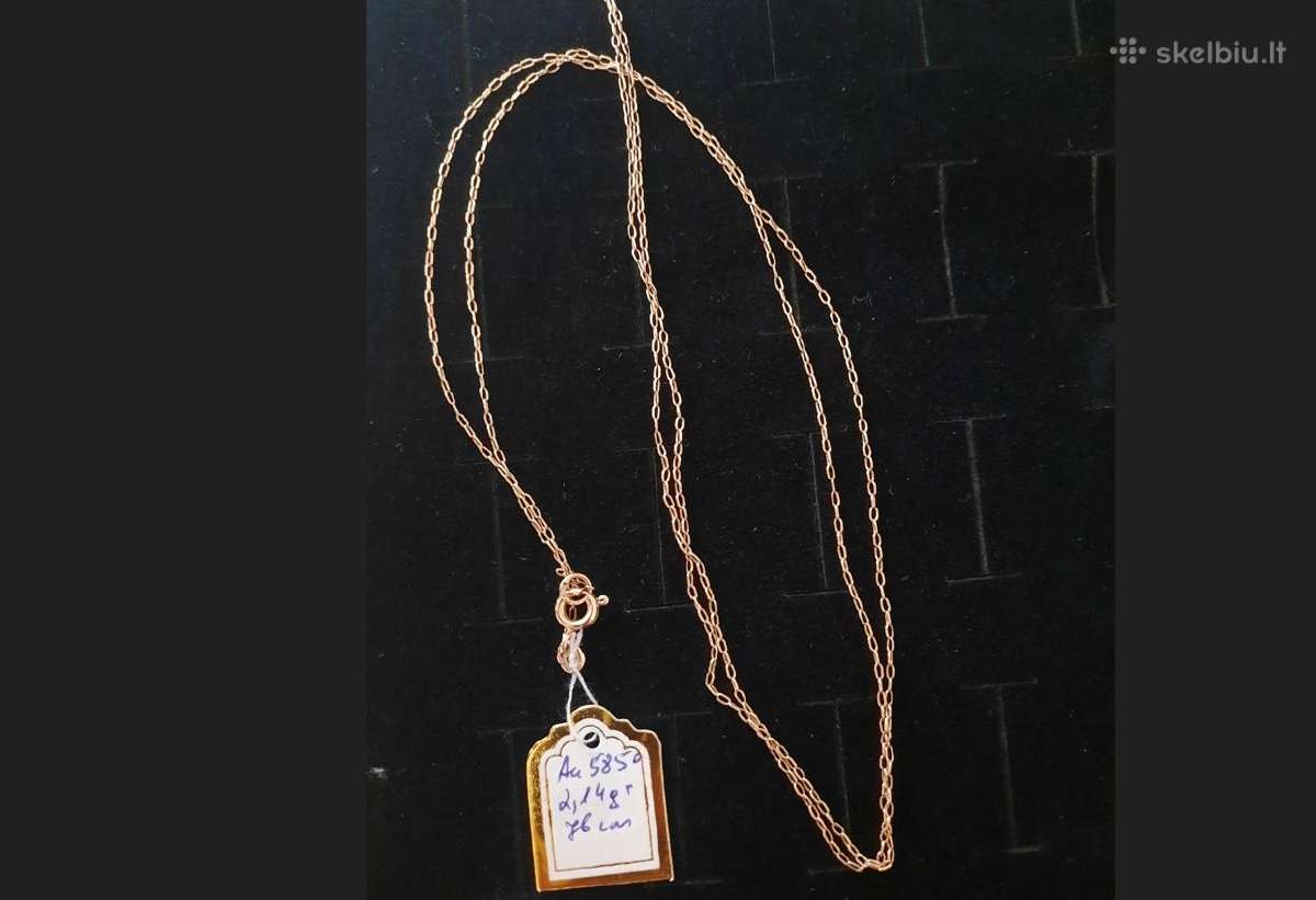 Auksinės grandinėlės nuo 166eur. - nuotraukos Nr. 7