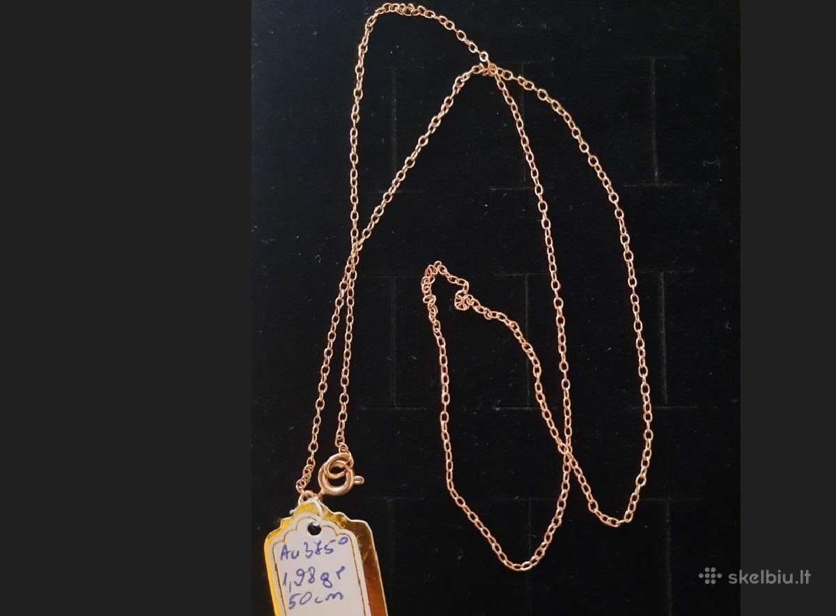 Auksinės grandinėlės nuo 166eur. - nuotraukos Nr. 8