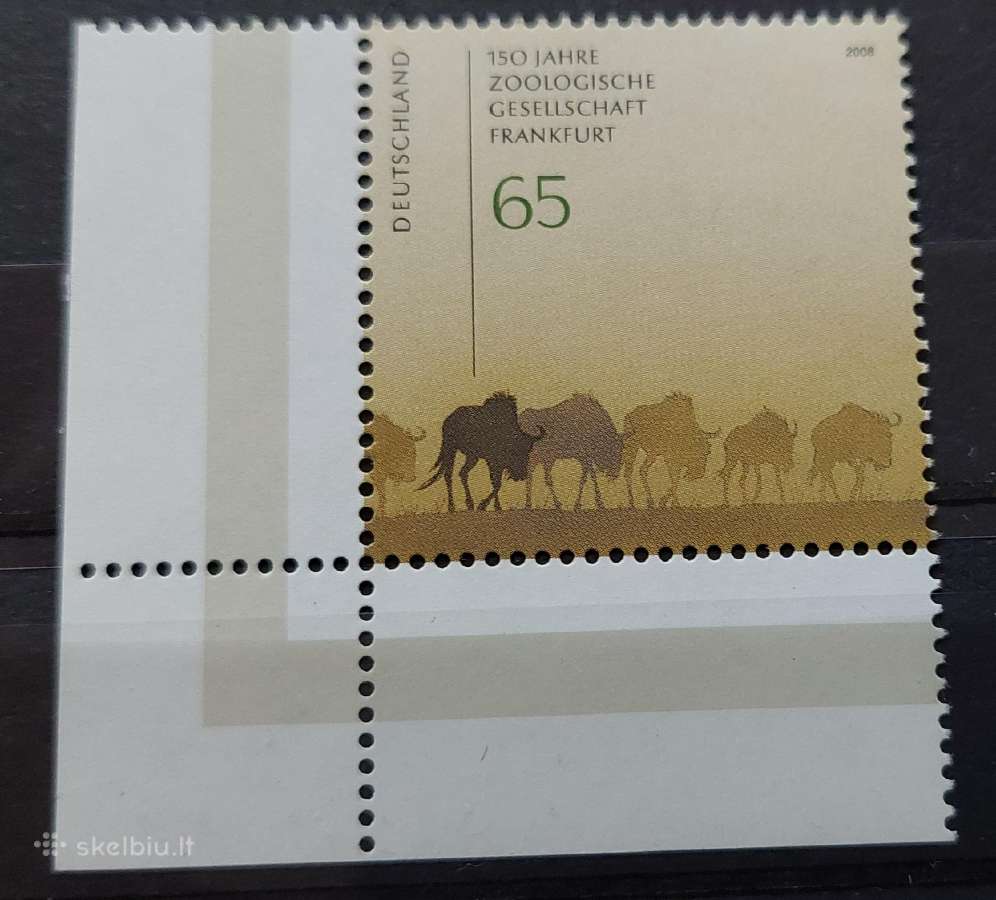 Vokietija 2008,zoologijos sodas,švarus, Michel Nr2