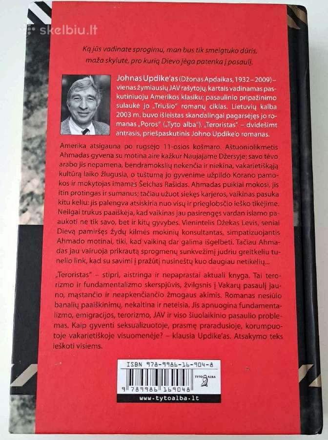 Teroristas. John Updike - nuotraukos Nr. 2